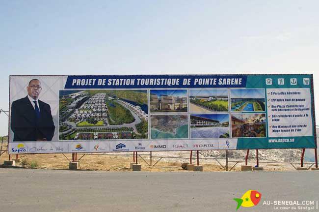Les travaux de la Station touristique de Pointe Sarène ont démarré