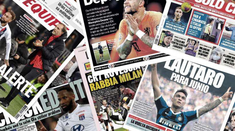 Cr7 fait les gros titres en Italie, Manchester United mise tout sur Moussa Dembélé