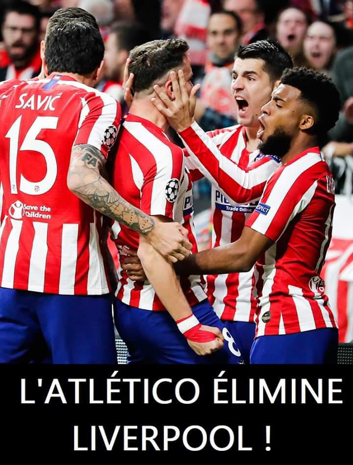 Incroyable ! Les Colchoneros sortent le tenant du titre de la LIgue des champions 