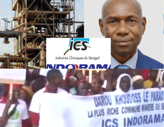 #Pollution - Les Industries Chimiques du Sénégal (ICS) tuent à petit feu les populations de Darou Khoudoss