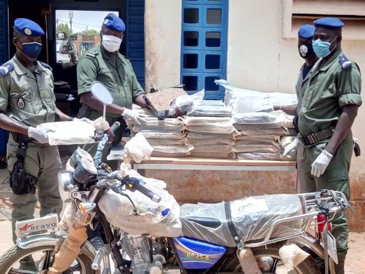 Kidira: 110 kg de chanvre indien saisis par la Brigade territoriale