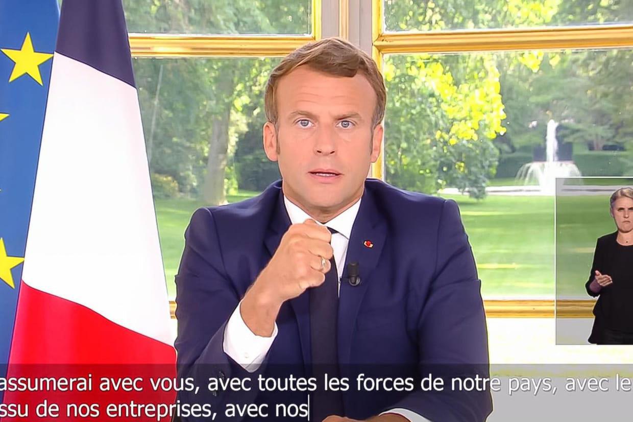 Ce qu’il faut retenir de l’allocution d’Emmanuel Macron