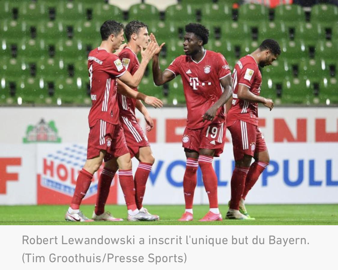 Le Bayern sacré champion de Bundesliga pour la 30e fois