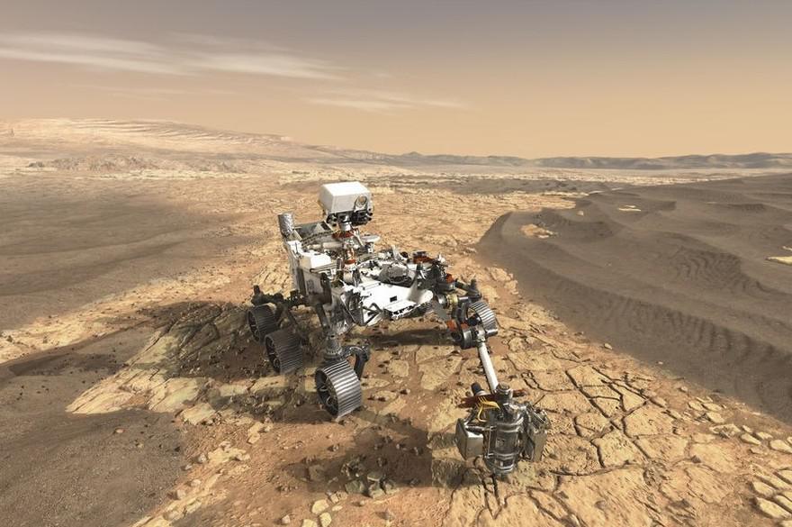 La Chine dévoile le robot destiné à se poser sur la planète Mars en 2020