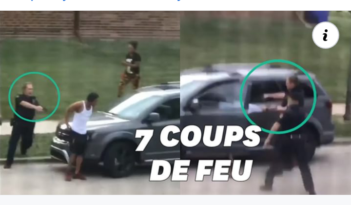 Etats-Unis : Un policier tire 7 fois à bout portant dans le dos d'un homme noir