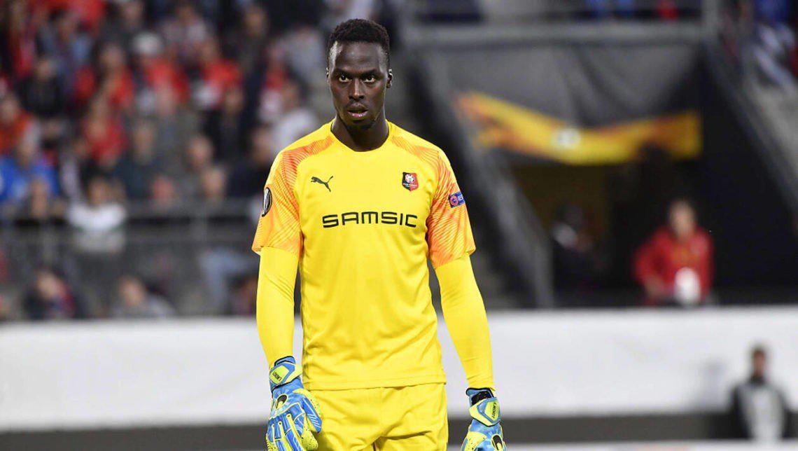 Edouard Mendy, le gardien sénégalais du Stade Rennais testé positif à la Covid-19