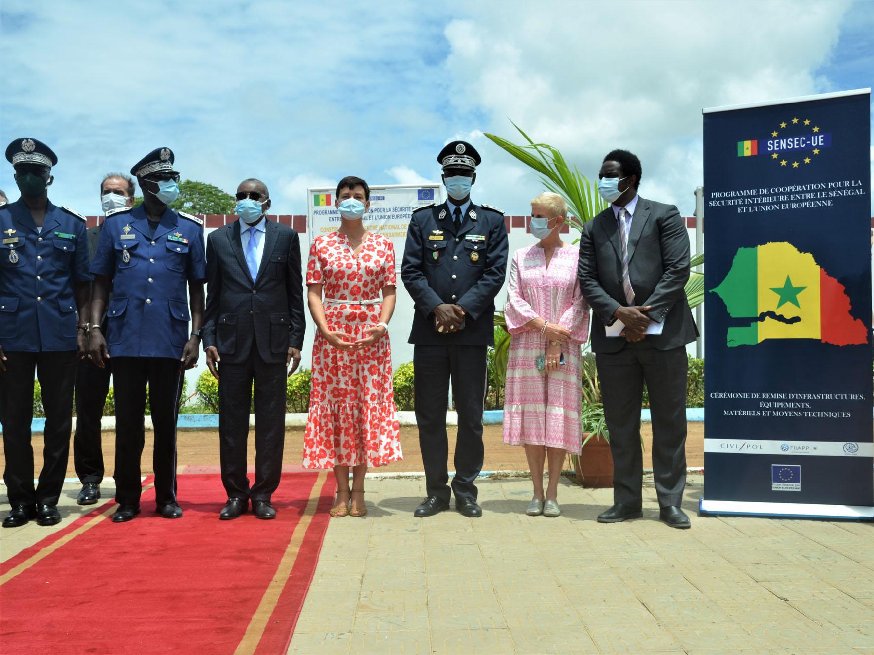 Centre National de Formation de Police Judiciaire (CNFPJ) : l’UE procède à la pose de la 1ère pierre à Dakar