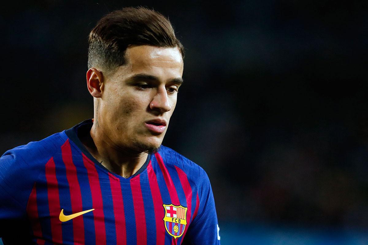 FC Barcelone : Coutinho souffre d'une blessure au ménisque externe du genou gauche