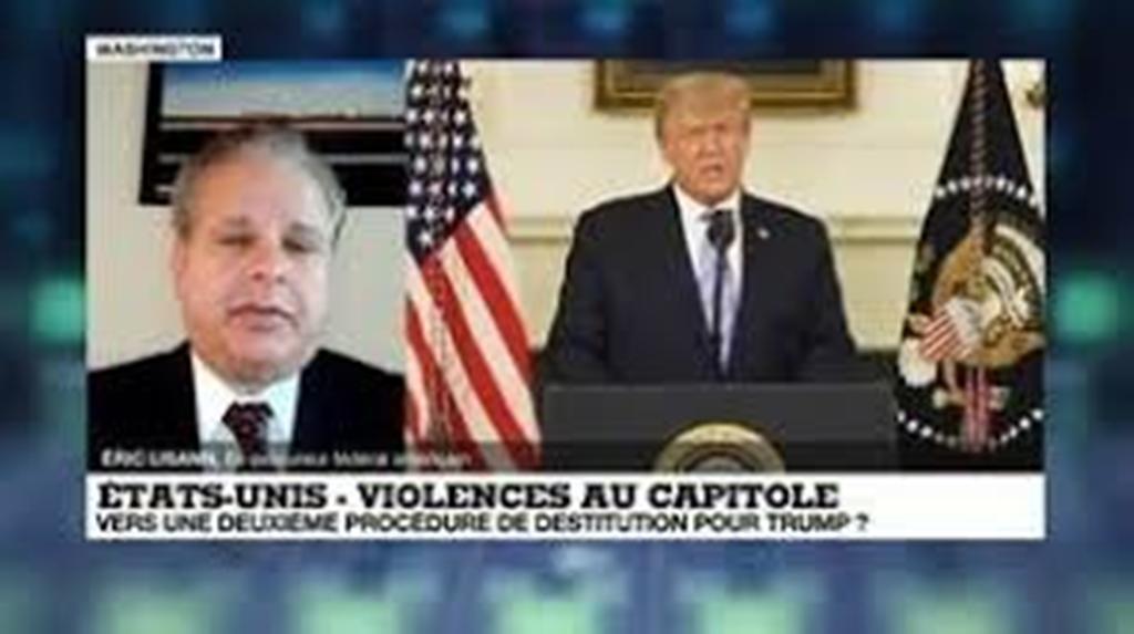 Violences au Capitole : les démocrates menacent Donald Trump d'une procédure de destitution