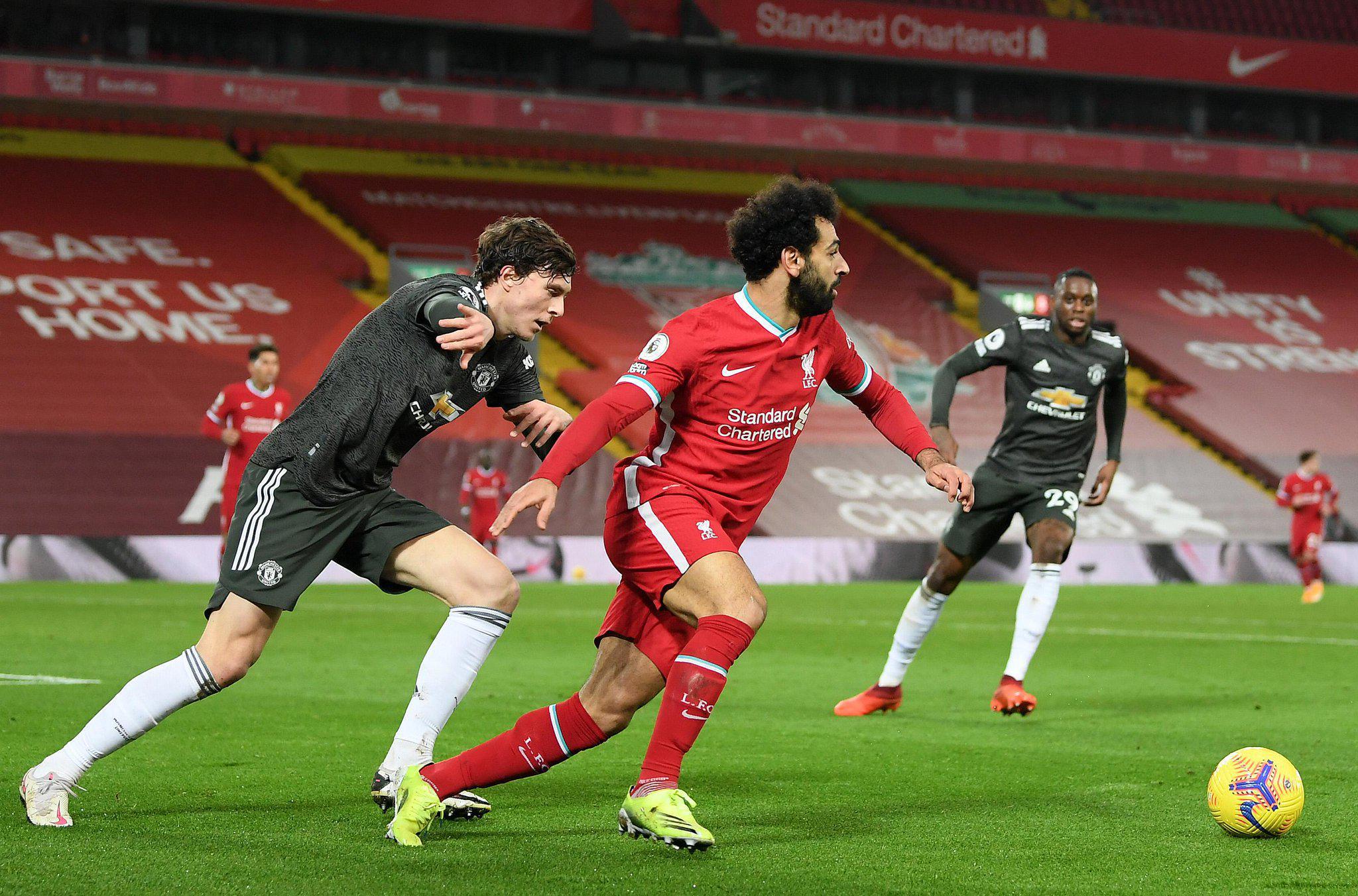 Manchester United décroche un nul à Liverpool après un match intense mais pauvre en occasions