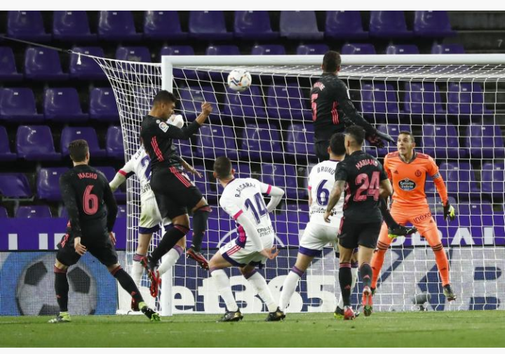 Le Real Madrid s'en sort contre Valladolid en Liga