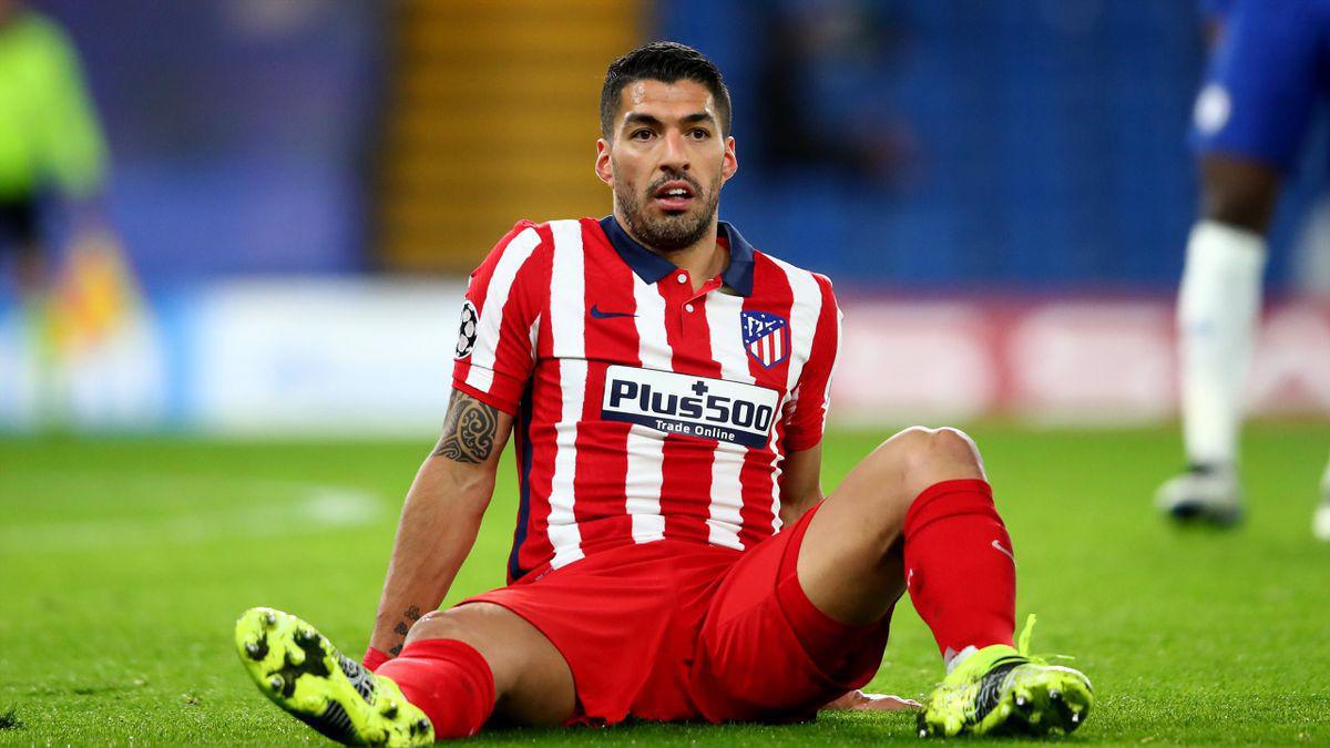 Luis Suárez souffre d'une blessure musculaire à la jambe gauche