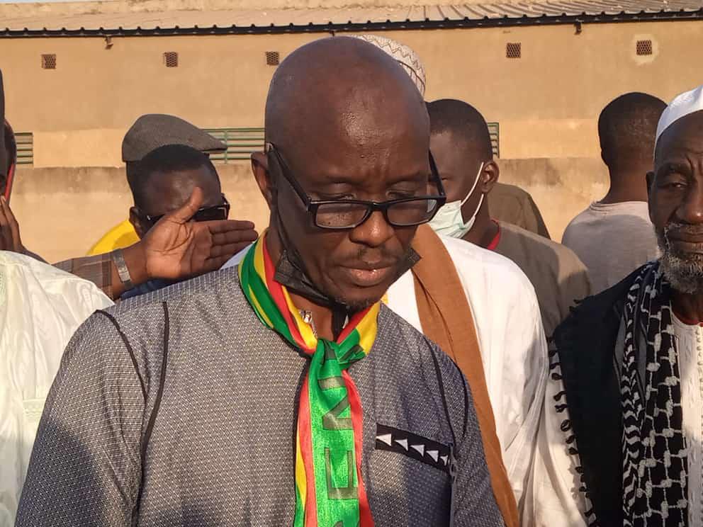 Le délégué du quartier Unité 3 des Parcelles Assainies de Keur Massar, El Hadj Daouda Mbaye