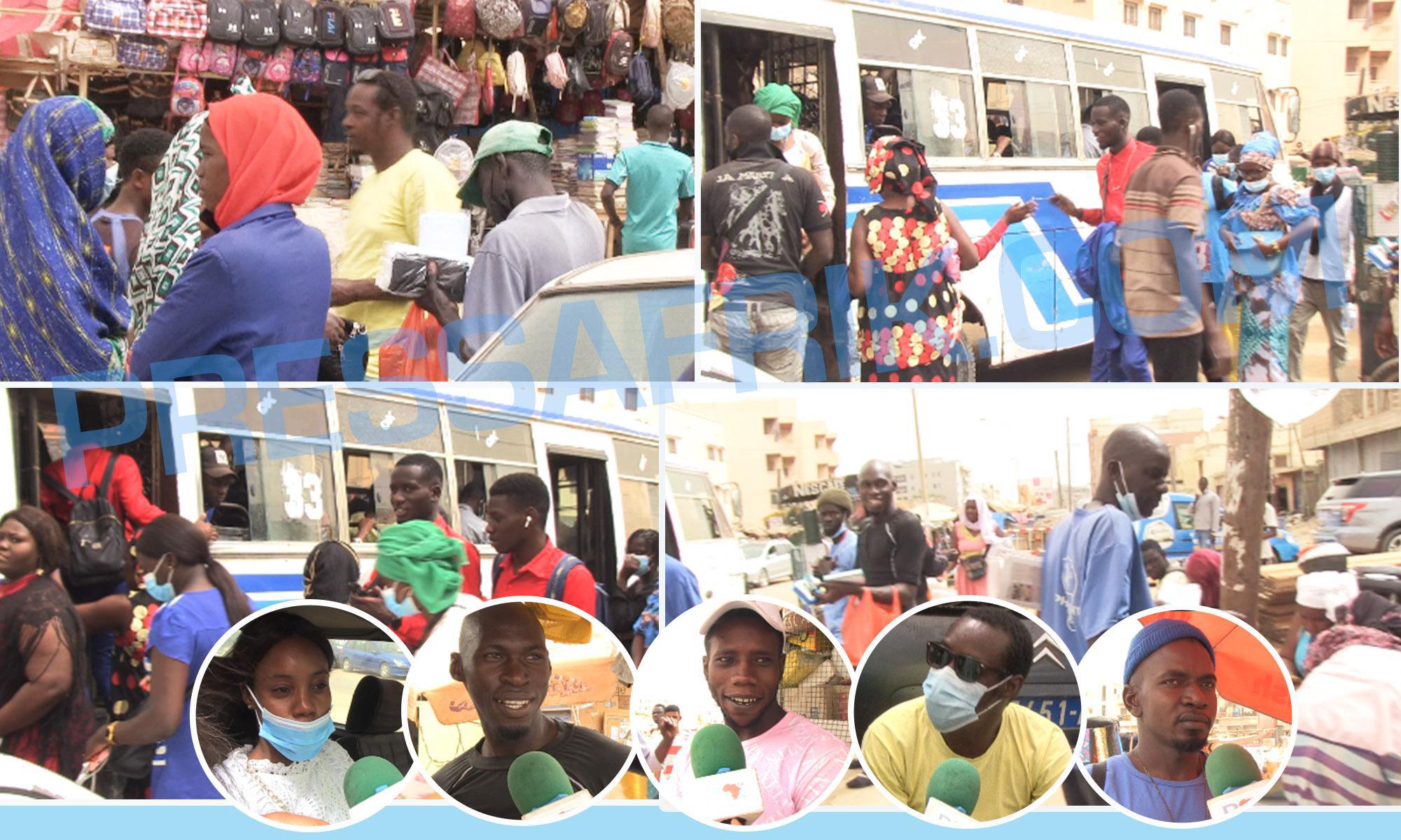 Covid_19: les gestes barrières abandonnés par des Sénégalais au moment où l'OMS alerte sur une 3e vague (Reportage)
