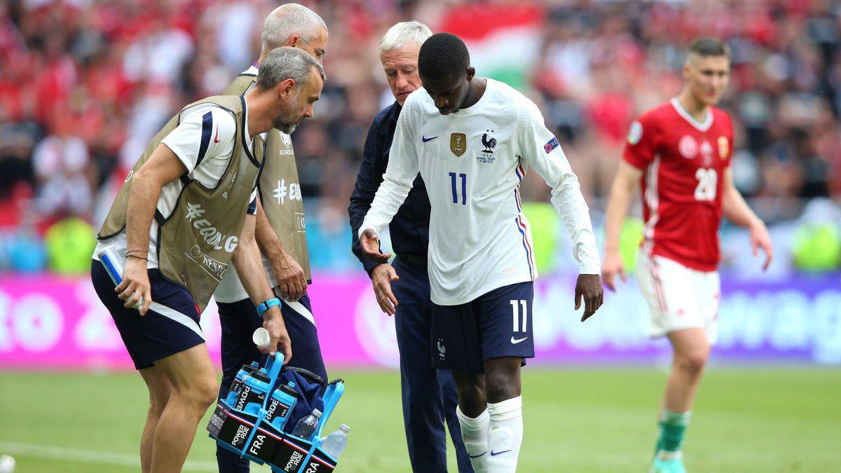 Equipe de France: Dembélé forfait pour le reste de l’Euro