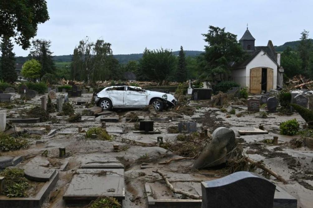 Intempéries: le bilan grimpe à 133 morts en Allemagne, 153 en Europe