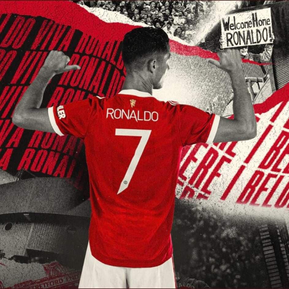 MU a dévoilé le numéro de Cristiano Ronaldo