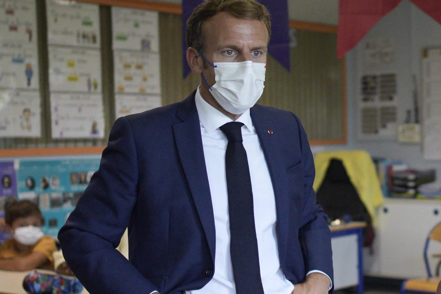 Emmanuel Macron révèle son salaire à une élève de CM2