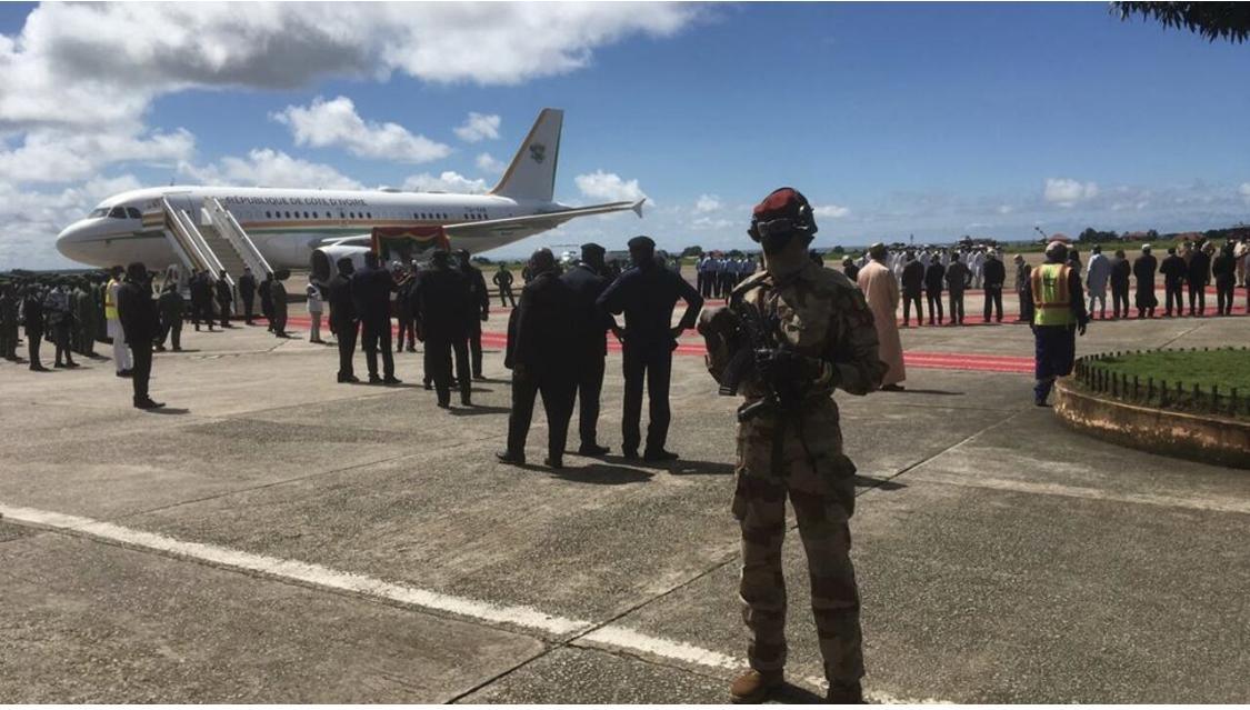 Guinée: une délégation de chefs d’État de la Cédéao est arrivée à Conakry