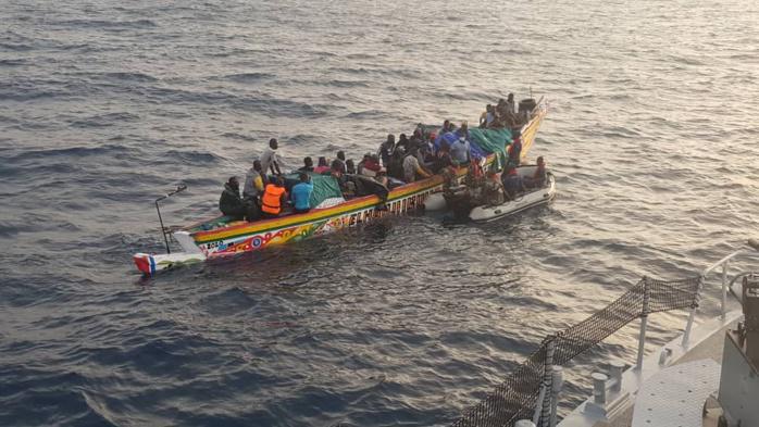 Emigration clandestine : 33 Sénégalais à bord d’une pirogue à destination de l’Espagne disparaissent en mer