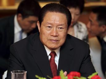 Zhou Yongkang, membre du Politburo chinois, pendant une réunion avec le Congrès Népalais à Kathmandou, le 16 août 2011. REUTERS/Navesh Chitrakar