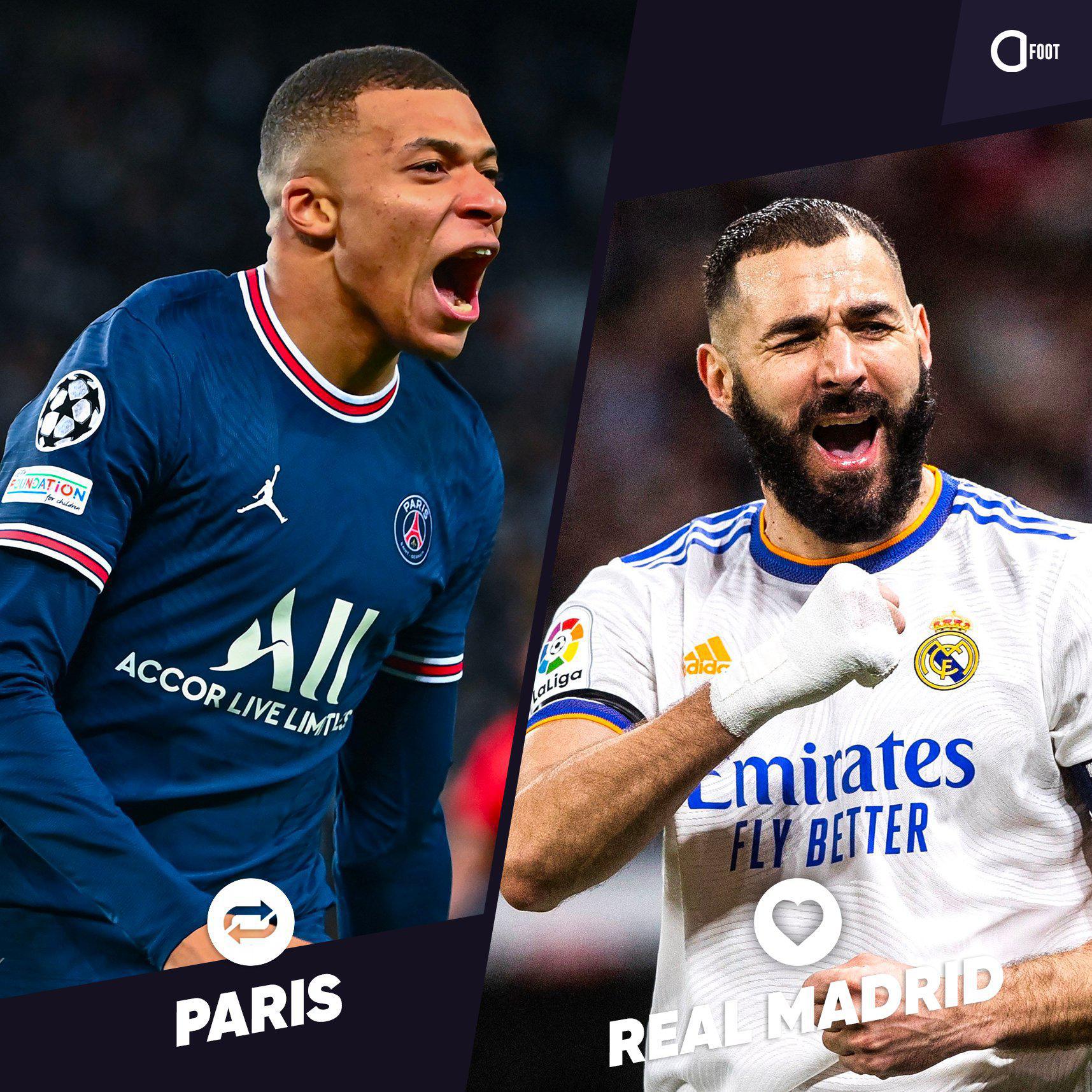 PSG-Real Madrid: les compos officielles