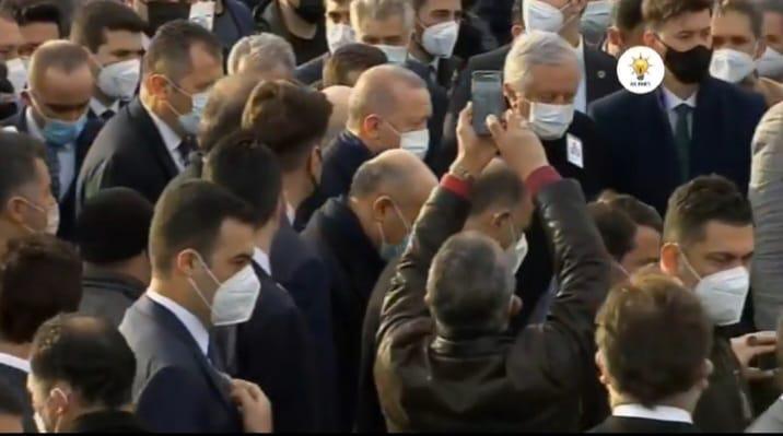 Les images des funérailles du Chef de Sécurité de la Présidence turque en présence d’Erdogan