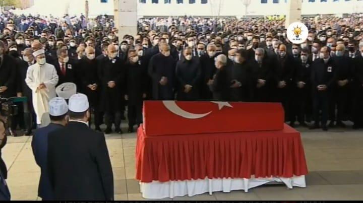 Les images des funérailles du Chef de Sécurité de la Présidence turque en présence d’Erdogan