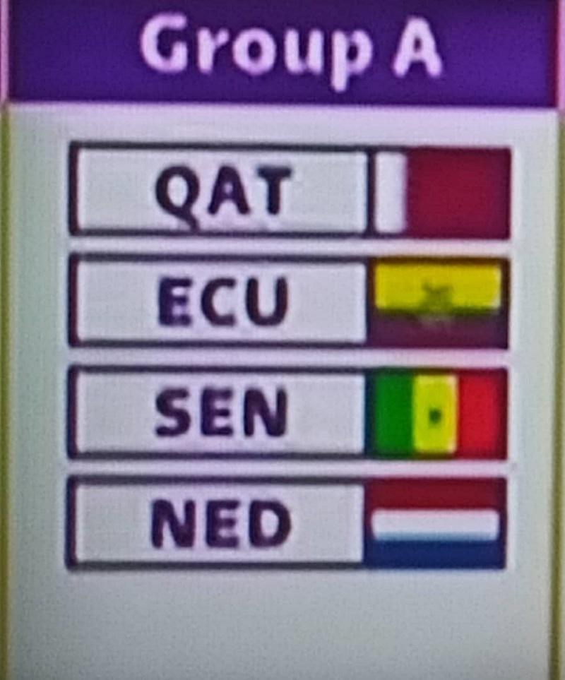 Coupe du monde 2022 : le Sénégal dans la poule A avec le Qatar, les Pays-Bas et Equateur
