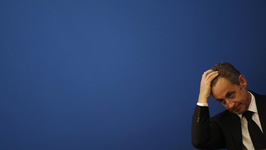 Nicolas Sarkozy, à l'institut George Pompidou, à Nice, le lundi 10 mars 2014