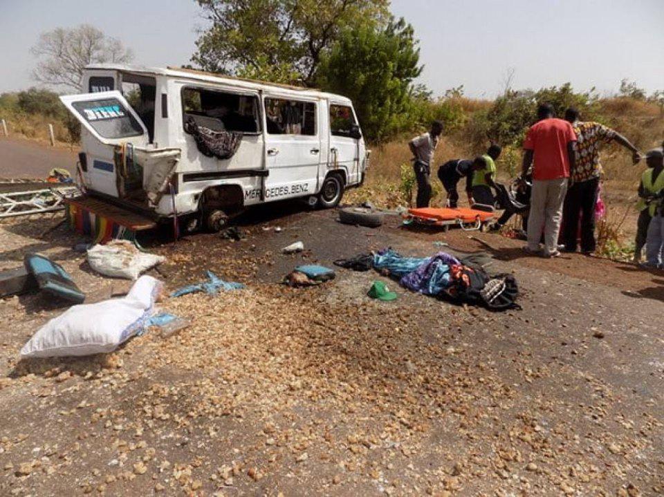Garage Bentégné: un accident de circulation fait quatre (4) morts