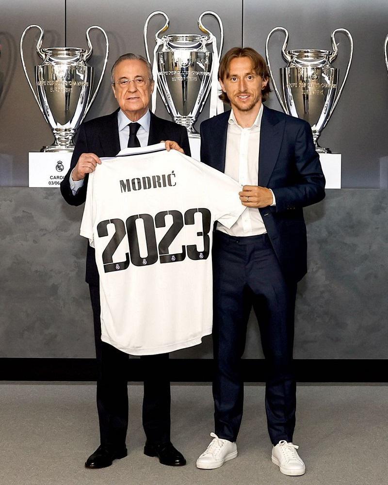 Real Madrid: Modric prolonge jusqu'en juin 2023