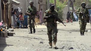 Des soldats nigérians en patrouille dans l'Etat de Borno