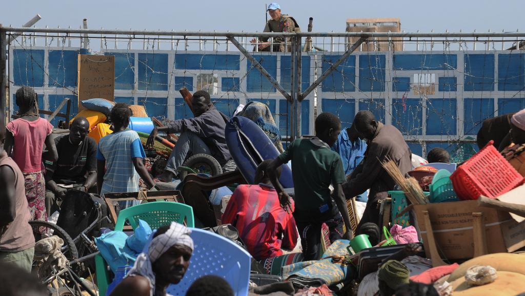 Bentiu, en janvier 2014.