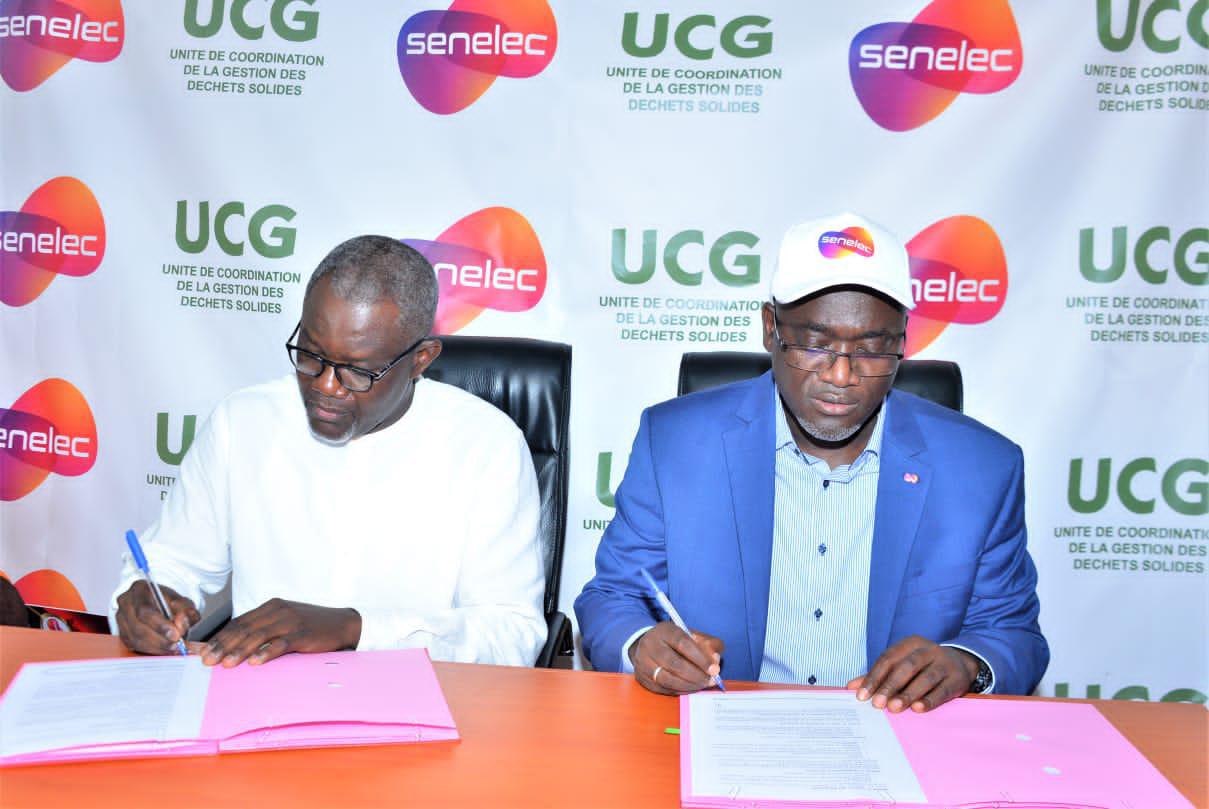 Partenariat Senelec - UCG : Senelec au cœur du programme « zéro Déchet > avec l' UCG