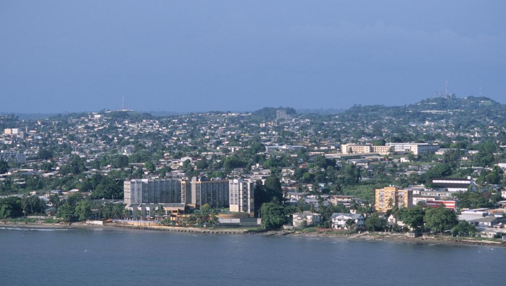 Vue de Libreville, Gabon.