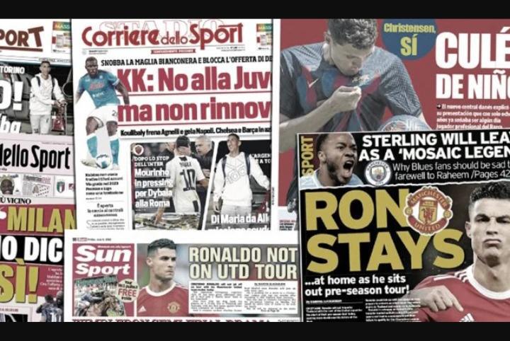 L'absence de Cristiano Ronaldo à Manchester United fait grand bruit, la Juve s'est pris un gros vent