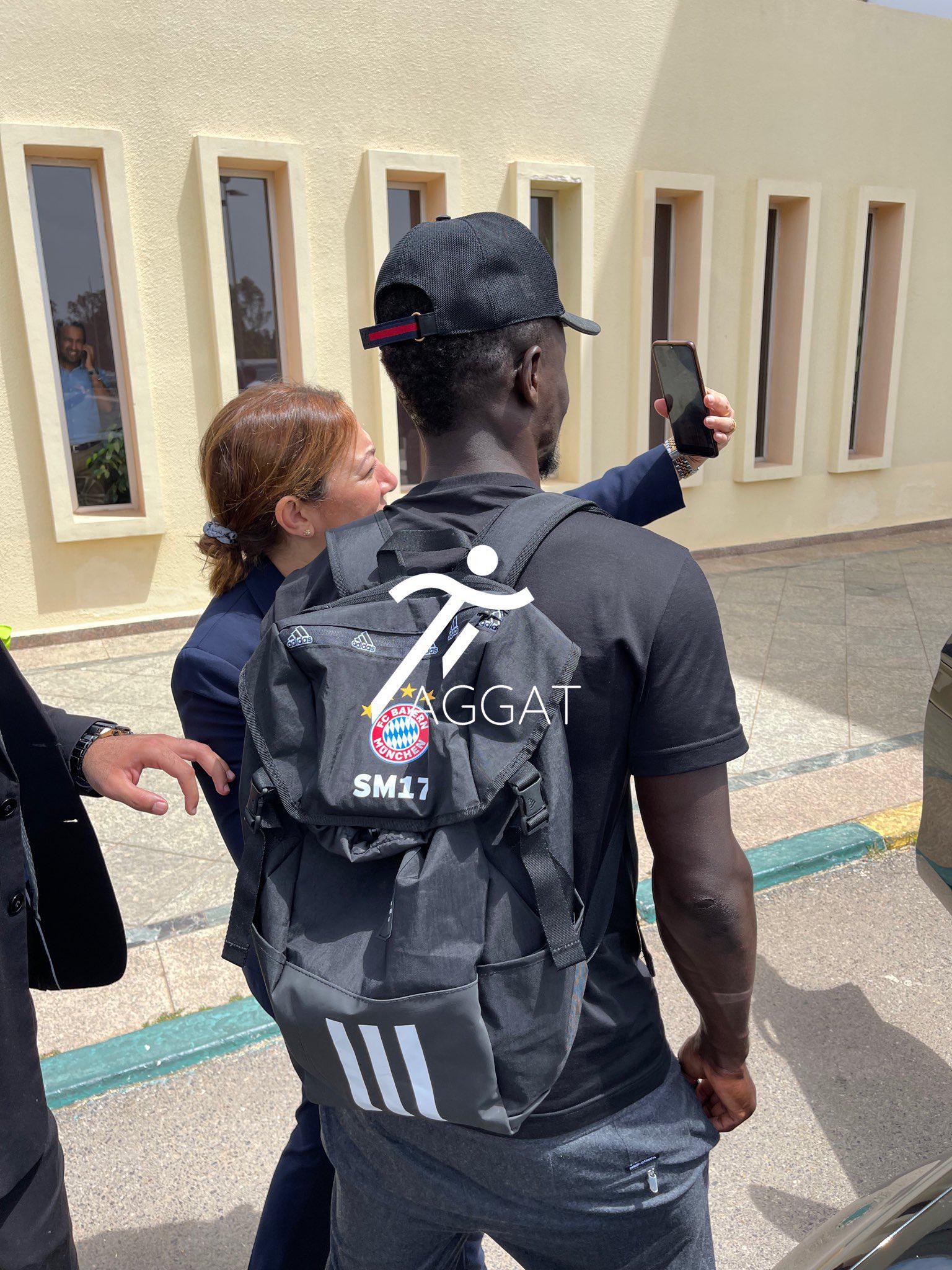 CAF Awards 2022: Sadio Mané est arrivé à Rabat (images)