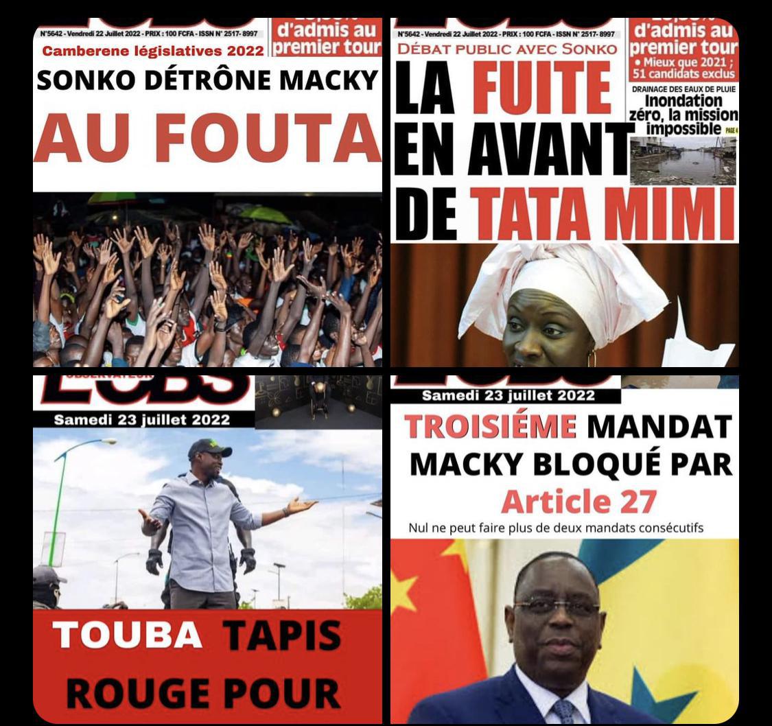 Publication de « fausses Unes » de L’Observateur sur les Réseaux sociaux:  le Groupe futurs médias va déposer une plainte