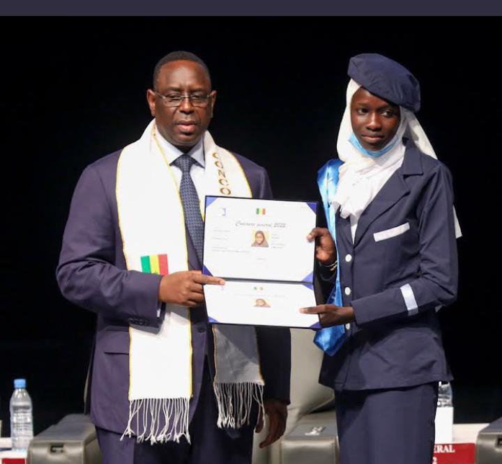 ​Fatou Niang, meilleure élève du concours général 2022 