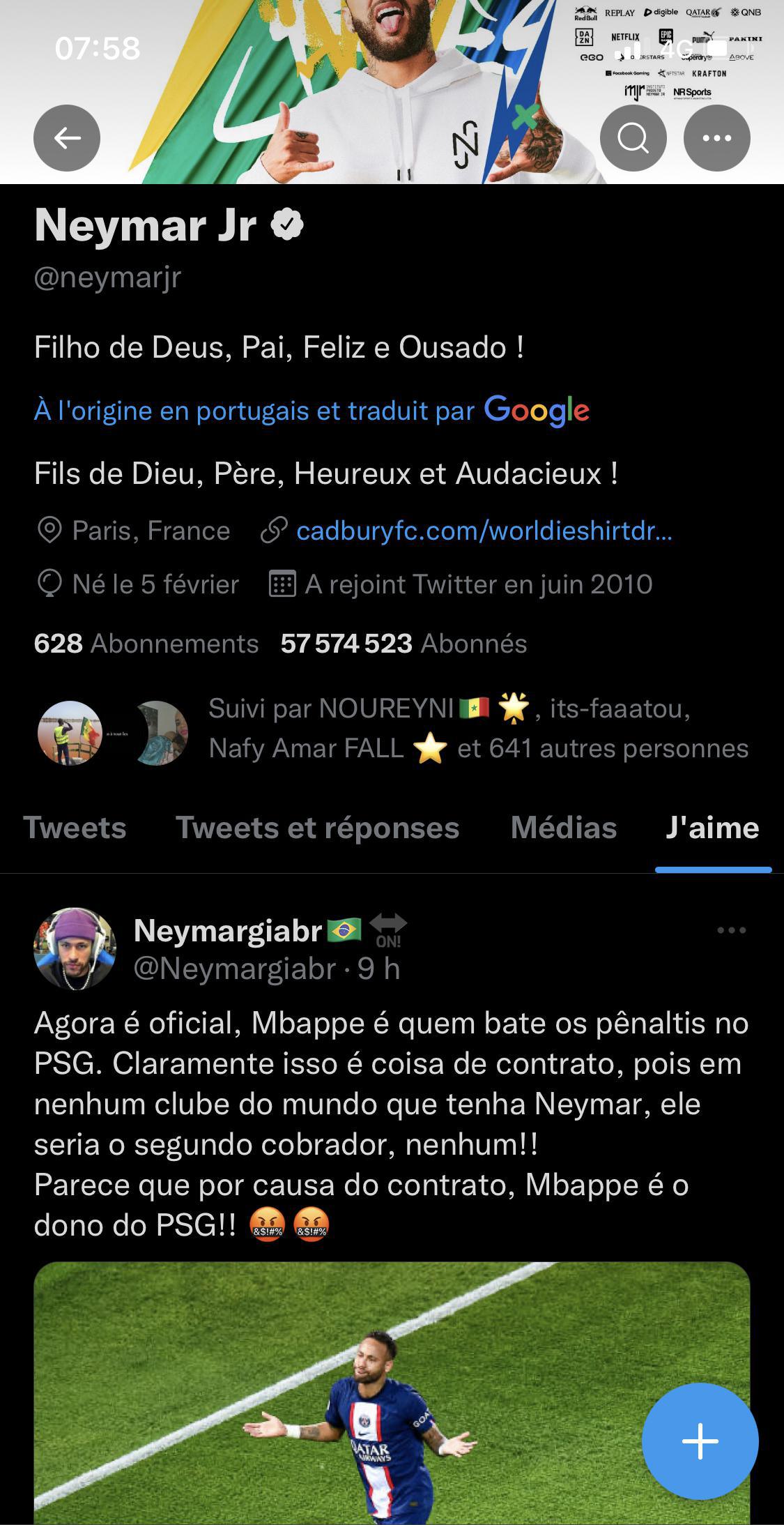 Un véritable conflit Neymar-Mbappé au PSG: un « Like » du Brésilien sur Twitter confirme le malaise
