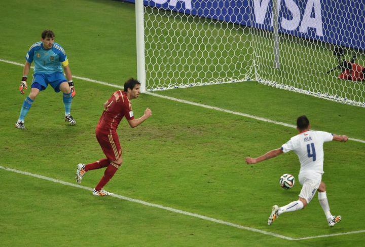 CDM2014 - Record de tweets pour le second but chilien contre Espagne