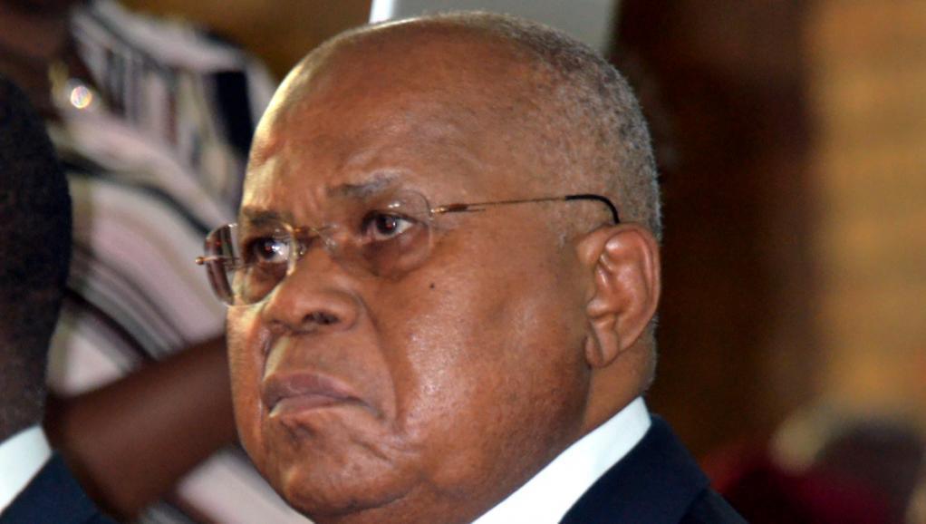 L'opposant Etienne Tshisekedi lors de la messe organisée vendredi 22 juin 2002 pour appeler à la paix dans l'est de la RDC , à la cathédrale Notre-Dame du Congo de Kinsahasa. RFI / Junior Didi Kannah