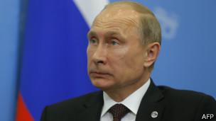 Le président russe Vladimir Poutine