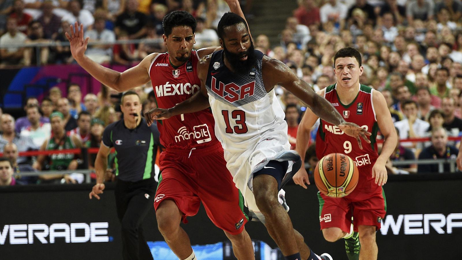 Coupe du monde: Les Etats-Unis écrasent le Mexique (86-63) et filent en quart de finale