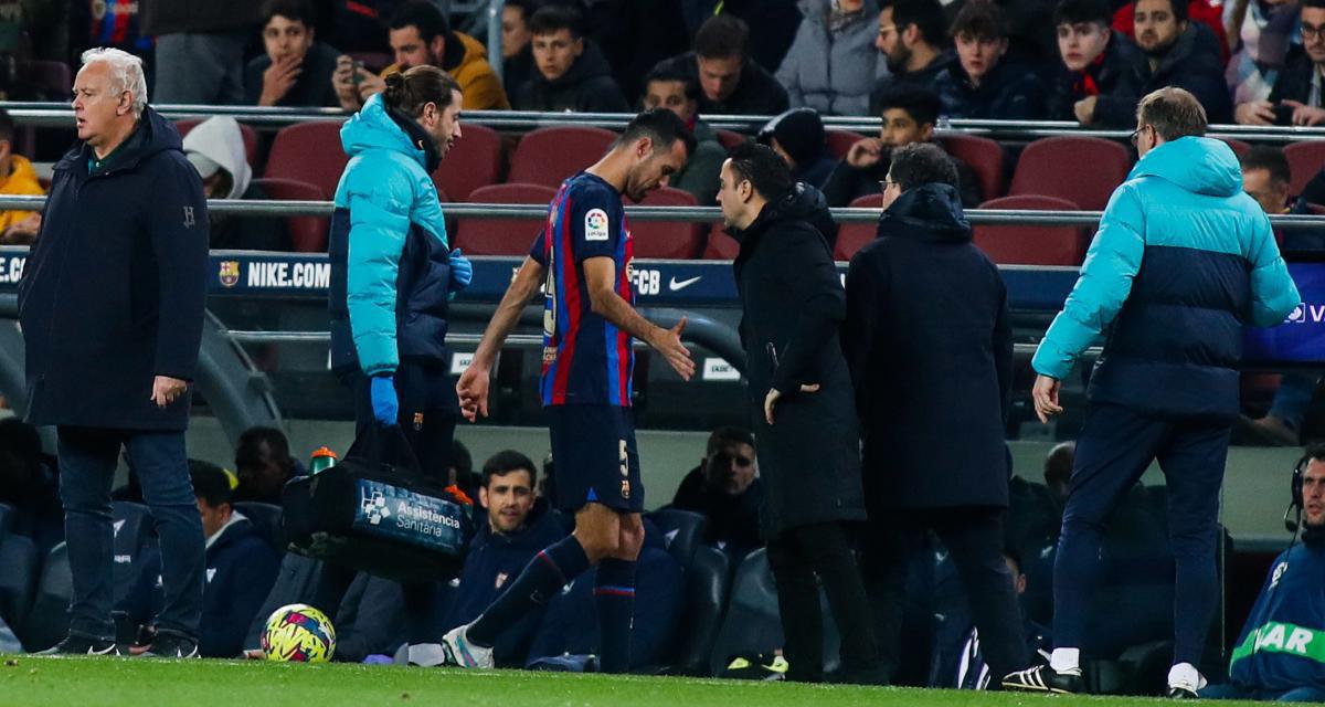Barça : Sergio Busquets souffre d’une entorse