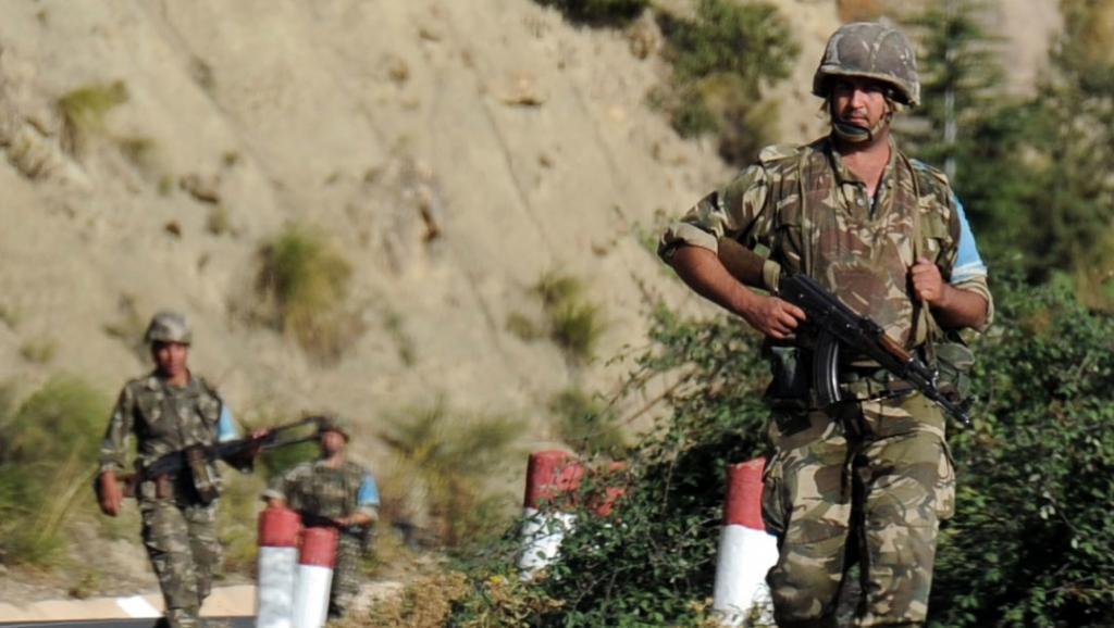 Les recherches de l'armée algérienne se poursuivent pour retrouver la dépouille de l'otage français assassiné, Hervé Gourdel, le 9 octobre près du village d'Ait-Ouabane. AFP PHOTO / FAROUK BATICHE