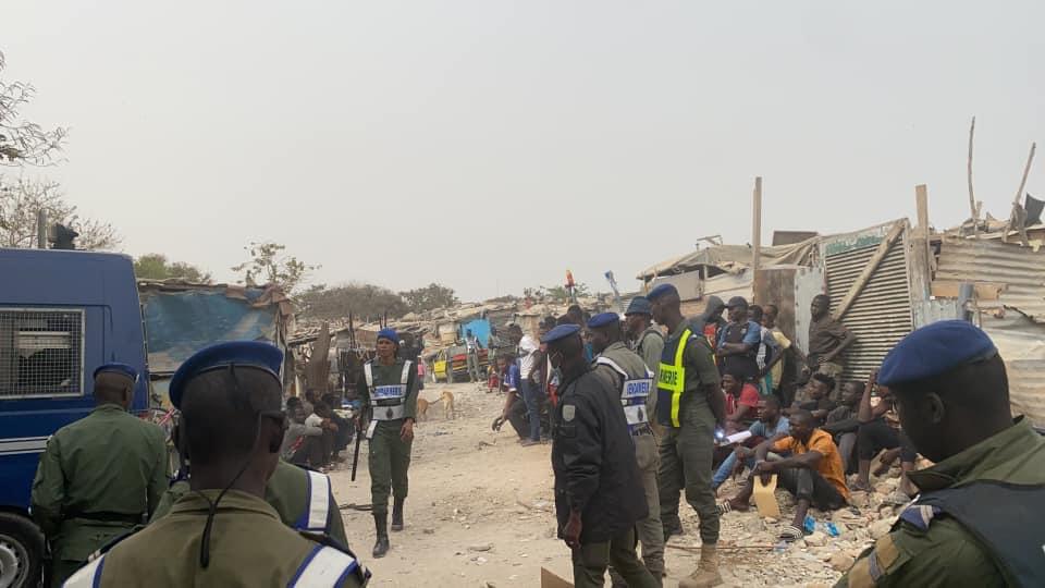 Ancienne Piste de Ouakam: 308 individus interpellés dont 207 étrangers