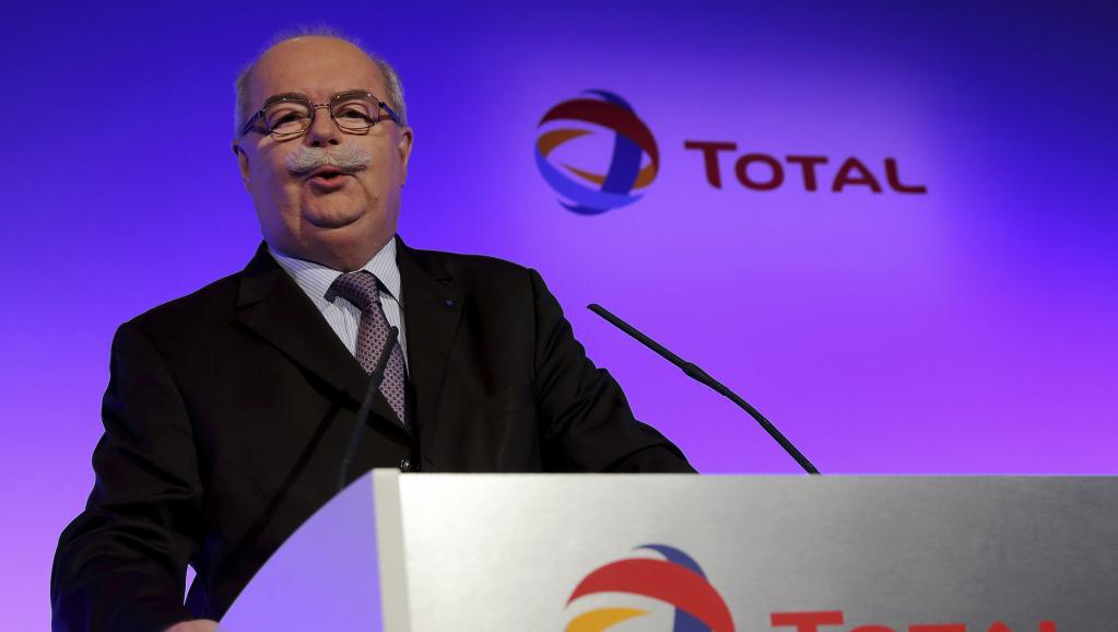 Christophe de Margerie lors de la présentation annuelle des résultats de la compagnie Total, le 13 février 2013. REUTERS/Philippe Wojazer/Files