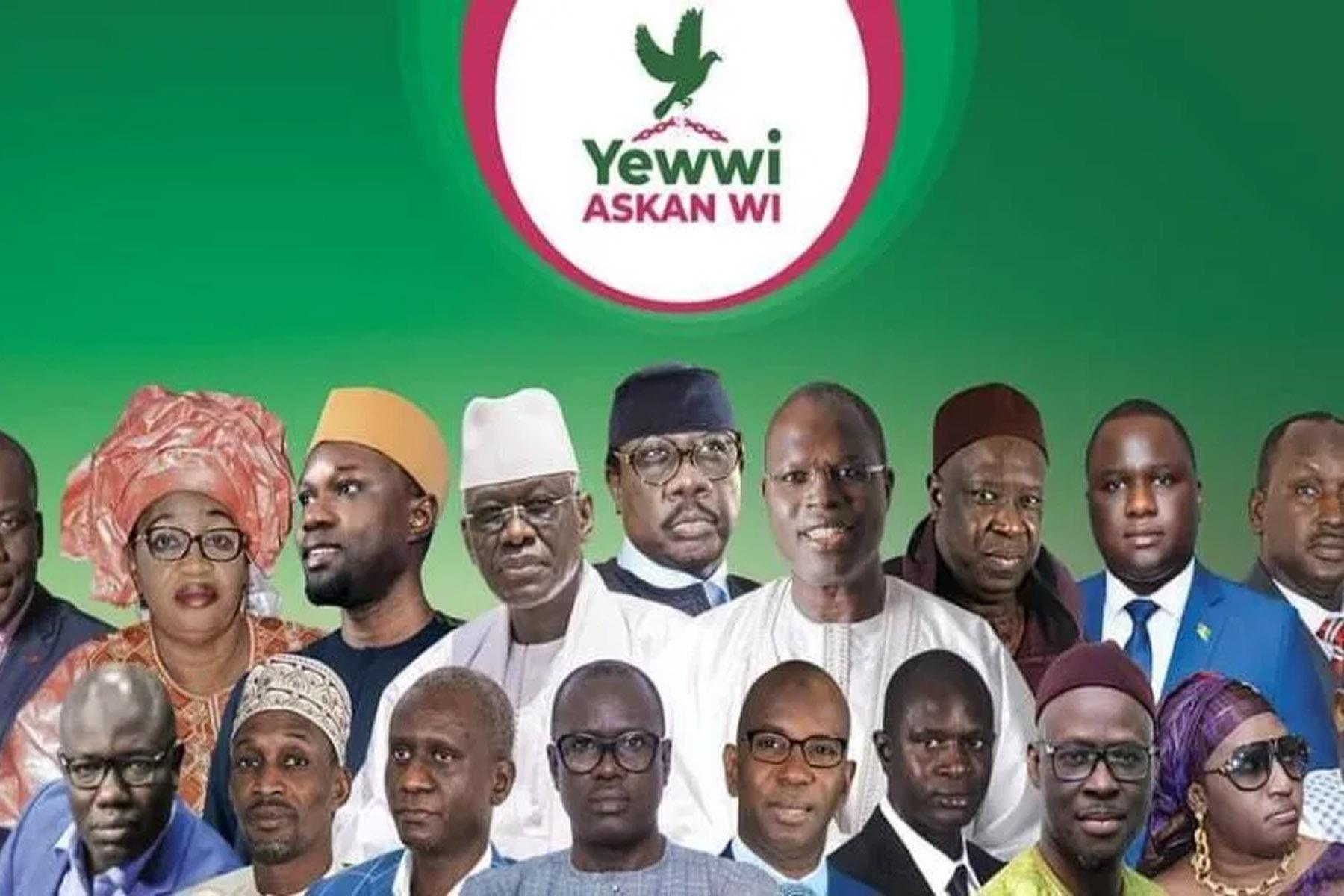 Yewwi Askan Wi se déchire, un groupuscule se démarque et forme Yewwi Sénégal